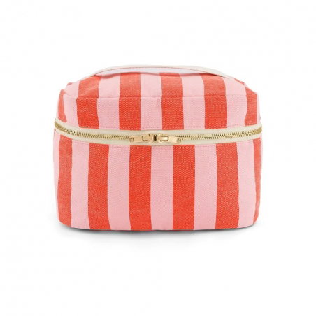 Vanity Oona | Rayures candy pink/rouge - Rose in April