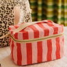 Vanity Oona | Rayures candy pink/rouge