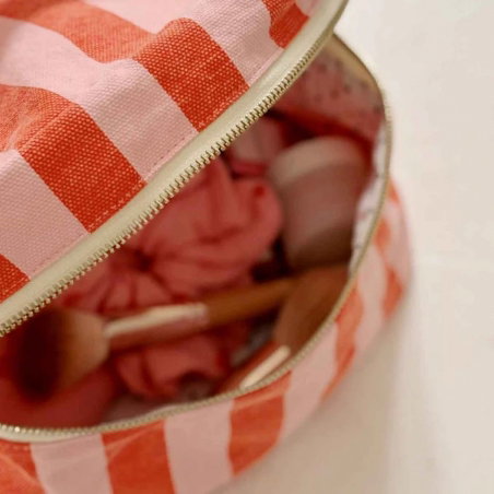 Vanity Oona | Rayures candy pink/rouge - Rose in April