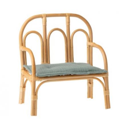 Petit Banc En Rotin Little Cecile Jouets Deco Puericulture