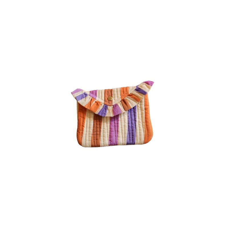 Pochette Mini Hendricks | Rayure multicolore
