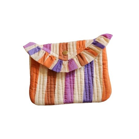 Pochette Mini Hendricks | Rayure multicolore - Bëllemme