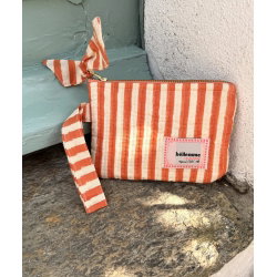 Pochette Mini Sid | Rayure Lennon
