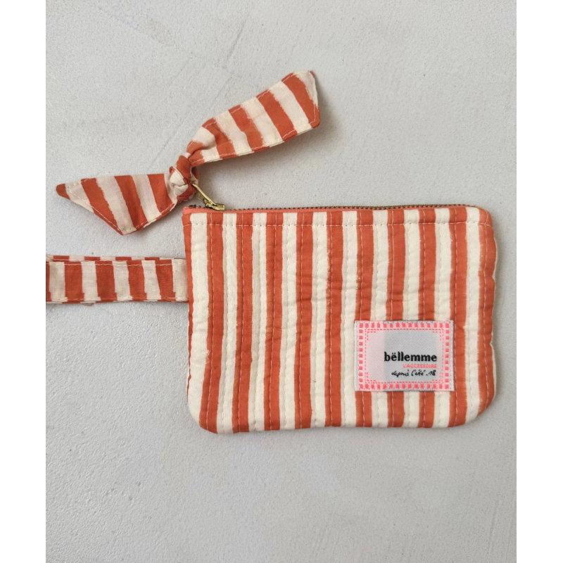 Pochette Mini Sid | Rayure Lennon