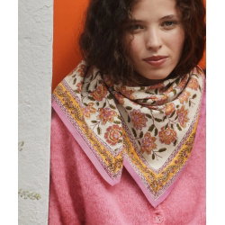 Foulard Grand format | Berry Pink