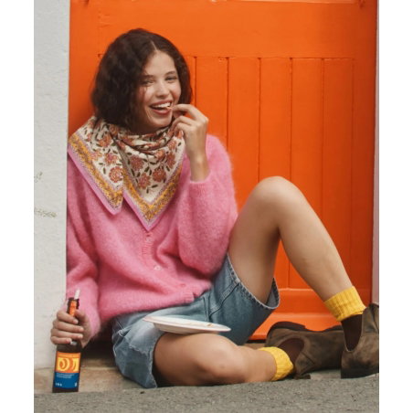 Foulard Grand format | Berry Pink - Bëllemme