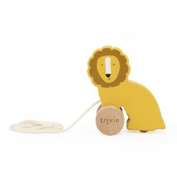 Petit jouet à tirer en bois | Mr. Lion - Trixie