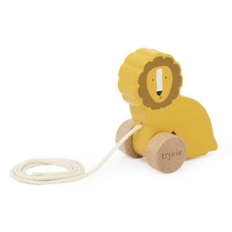 Petit jouet à tirer en bois | Mr. Lion - Trixie