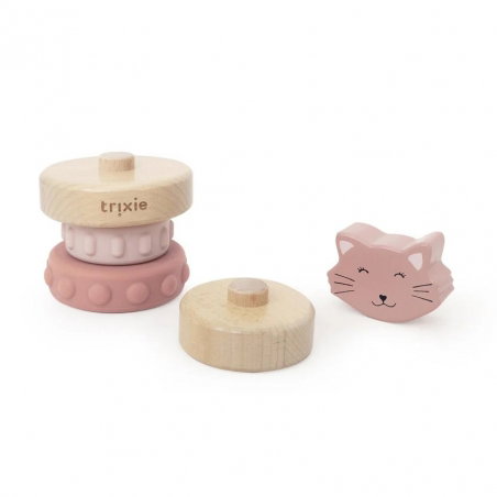 Tour à empiler en silicone | Mrs. Cat - Trixie