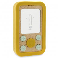 Téléphone bébé en silicone et bois | Mr. Lion - Trixie