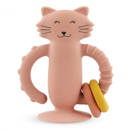 Jouet sensoriel en silicone avec ventouse | Mrs. Cat - Trixie