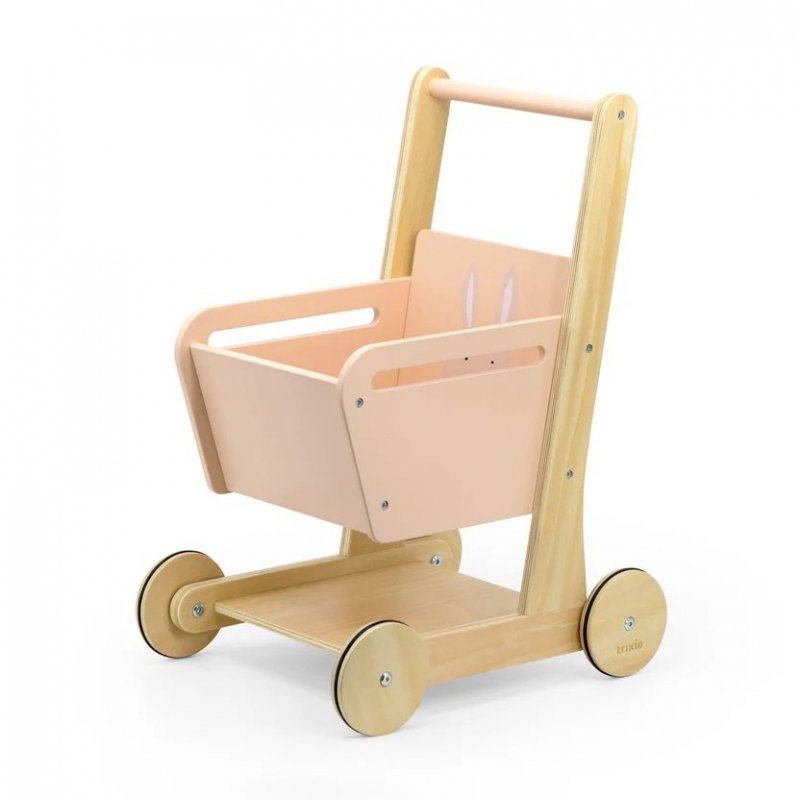 Chariot de courses en bois | Mrs. Rabbit