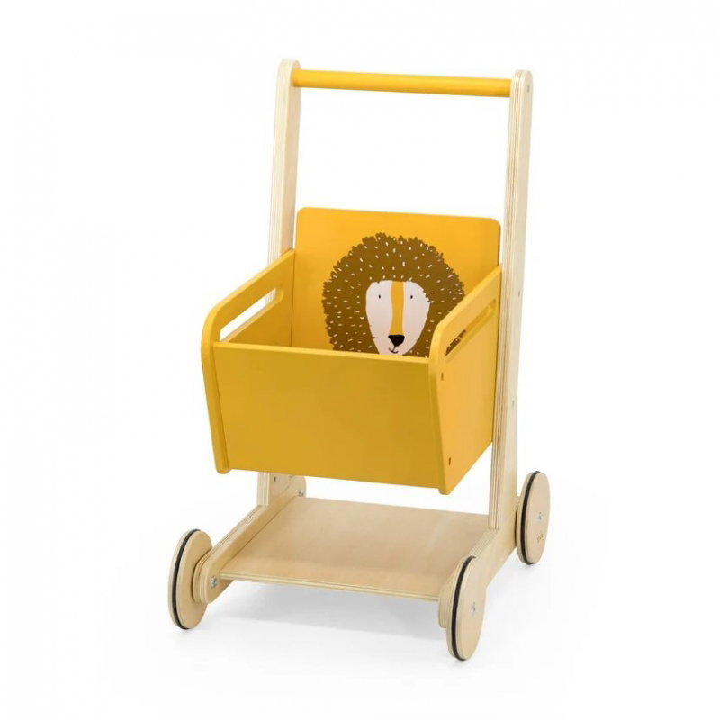 Chariot de courses en bois | Mr. Lion