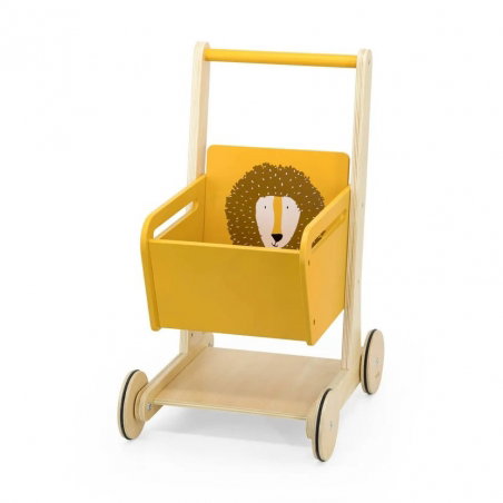 Chariot de courses en bois | Mr. Lion - Trixie