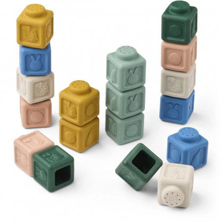 Blocs de construction Veda | Beach Blue Multi mix - Liewood