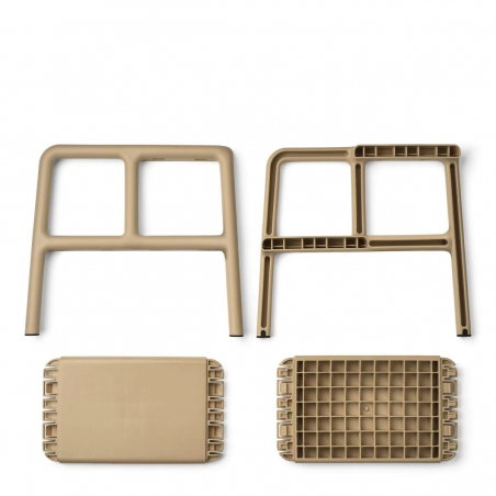 Tabouret à deux marches Melanie | Oat - Liewood