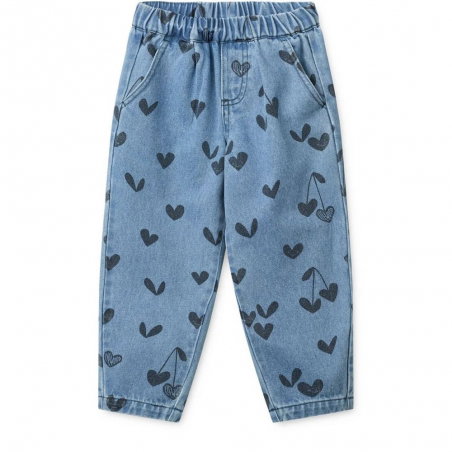 Pantalon en denim Borris | Sweethearts Denim - Liewood