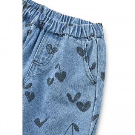 Pantalon en denim Borris | Sweethearts Denim - Liewood