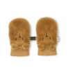 Moufles en peluche Lizzy | Golden caramel