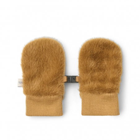 Moufles en peluche Lizzy | Golden caramel - Liewood