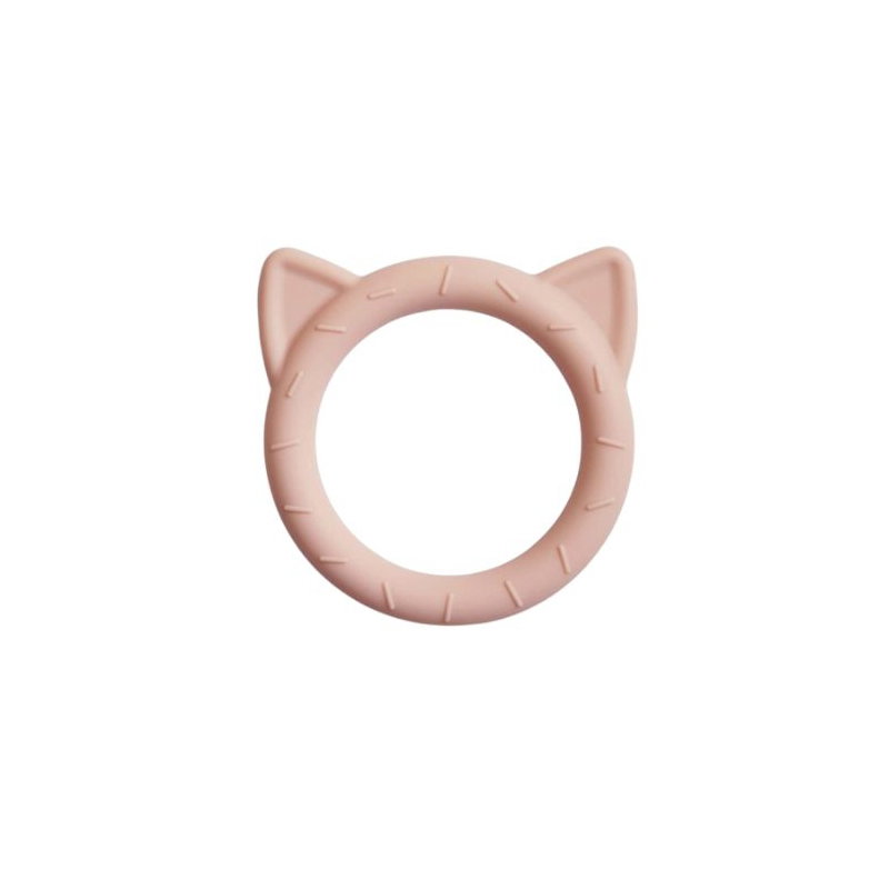 Anneau de dentition | Chat rose