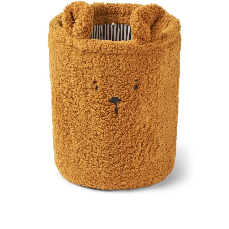 Panier peluche Morley | Golden caramel