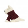 Doudou chien Scottie | Manteau d'hiver