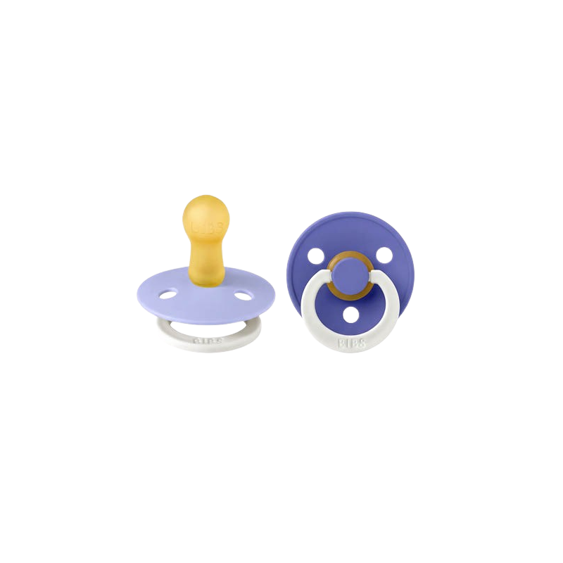 2 Tétines Nuit rondes colour | Hush-Grape