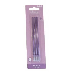Recharge d'encre effacable pour stylos Climby | Violet
