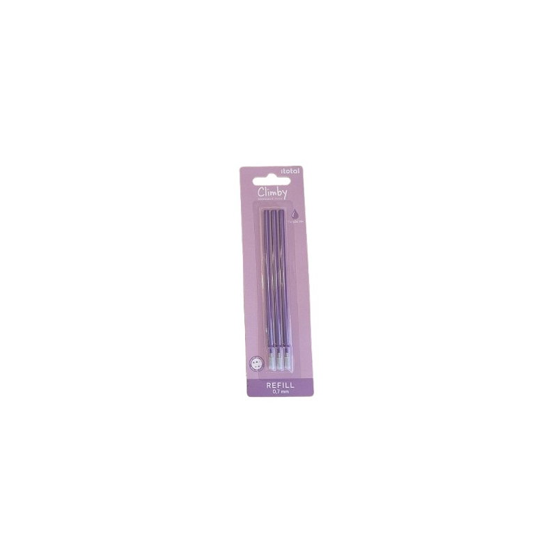 Recharge d'encre effacable pour stylos Climby | Violet