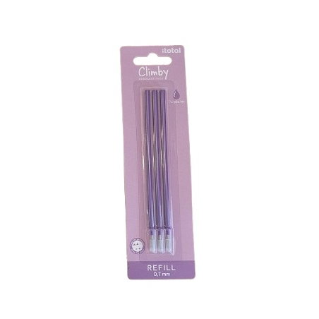 Recharge d'encre effacable pour stylos Climby | Violet - Sélection déco