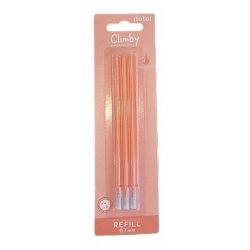 Recharge d'encre effacable pour stylos Climby | Orange