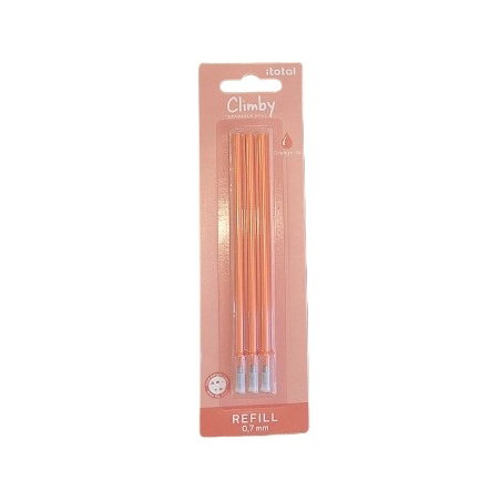 Recharge d'encre effacable pour stylos Climby | Orange - Sélection déco