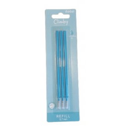 Recharge d'encre effacable pour stylos Climby | Bleu - Sélection déco