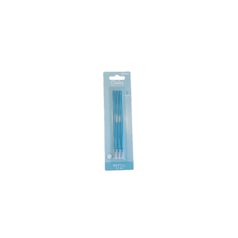 Recharge d'encre effacable pour stylos Climby | Bleu