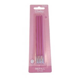 Recharge d'encre effacable pour stylos Climby | Rose