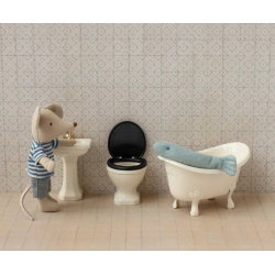 Toilette pour souris | Blanc cassé
