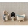 Toilette pour souris | Blanc cassé