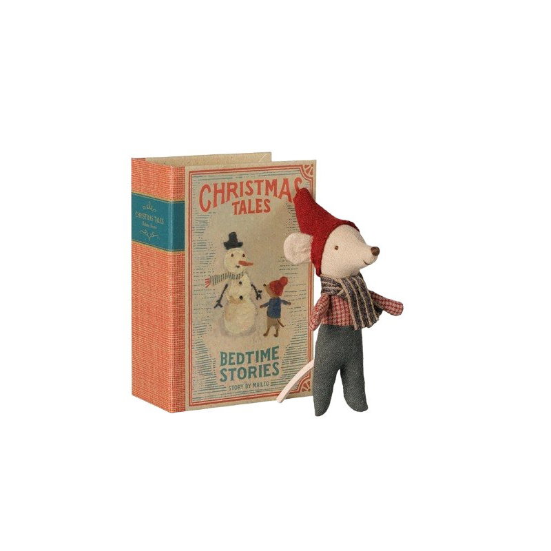 Souris de Noël | Bébé dans son coffret livre
