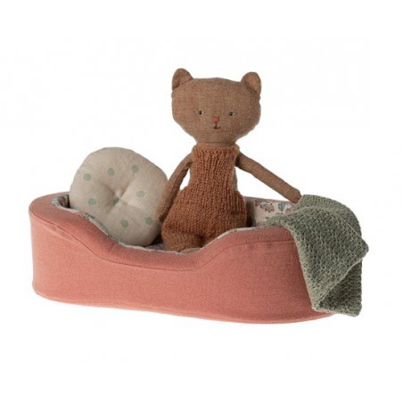 Panier douillet small | Corail - Maileg