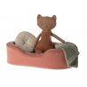 Panier douillet small | Corail