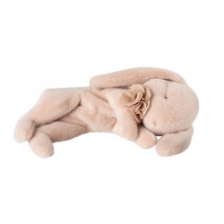 Peluche lapin couché small | Rose poudré - Maileg