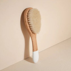 Brosse bébé en soie de chèvre
