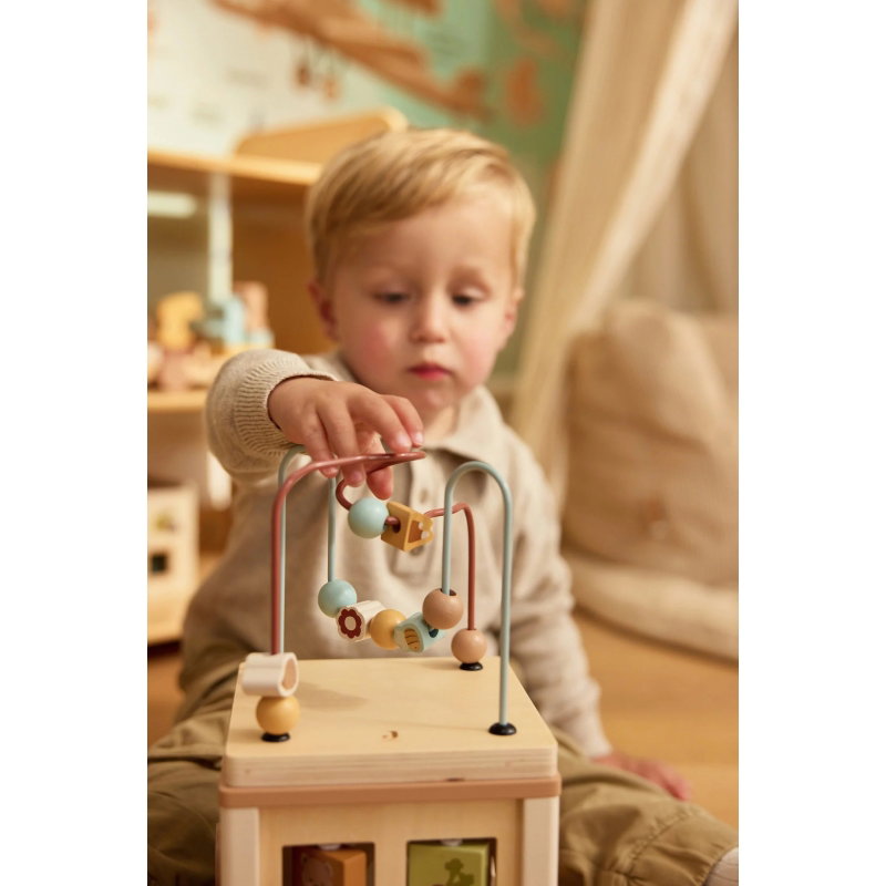 Cube d’activités en bois | Jollies