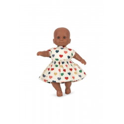Mini poupée | Coeur coloré - Konges Slojd