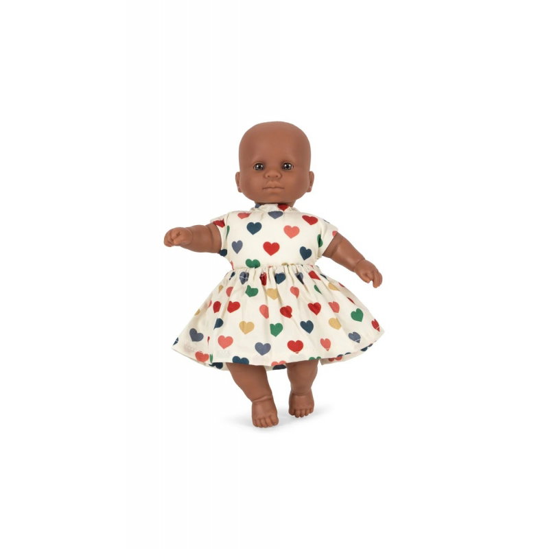 Mini poupée | Coeur coloré