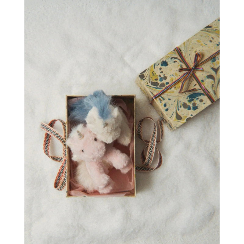 Mini peluche licorne | Blanc