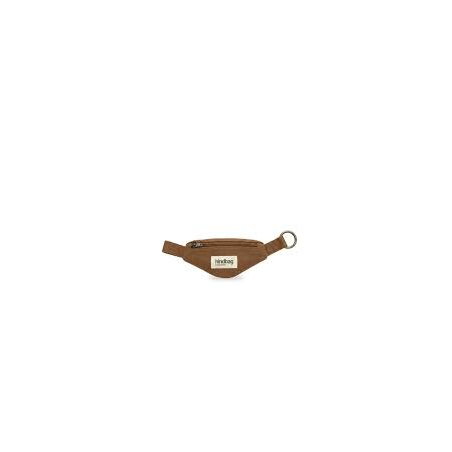 Porte-clés sac banane | Côme cannelle - Hindbag