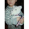 Peluche chien dans son panier | Terry