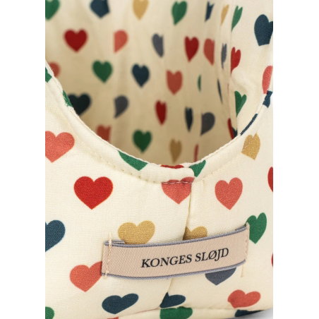 Peluche chien dans son panier | Terry - Konges Slojd